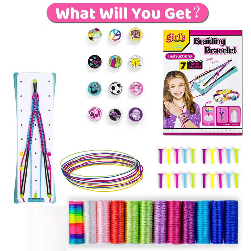 Girls Bracelet Making Craft Gift Box