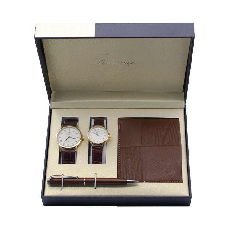 Men's Business Watch Belt Gift Basket