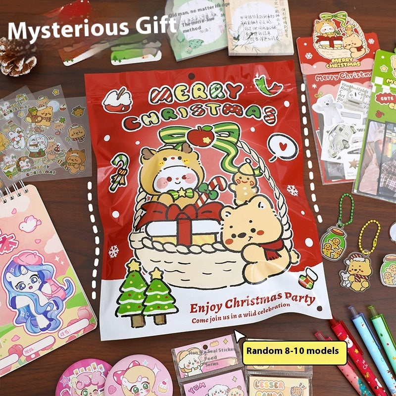 Cute Stationery Notebook Blind Bag Cartoon Student Gift Bag