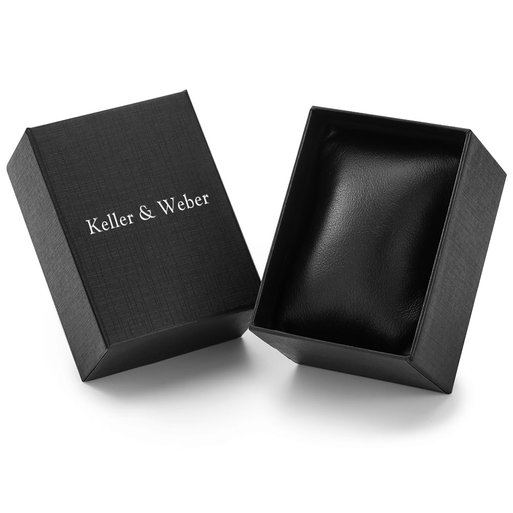 Men's Quartz Watch Bracelet Gift Set Box