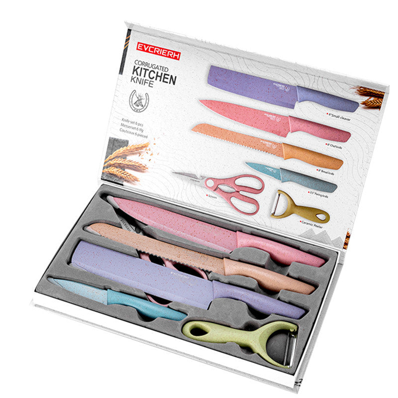 6 Piece Gift Box Household Knife Set