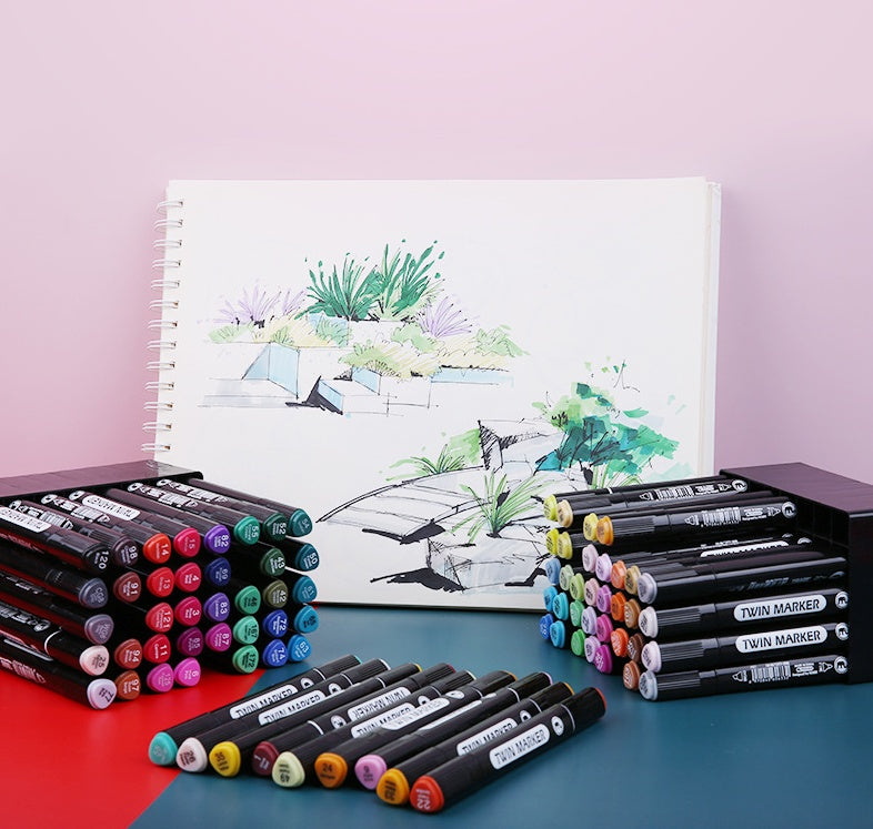 80 Colors Marker Gift Box