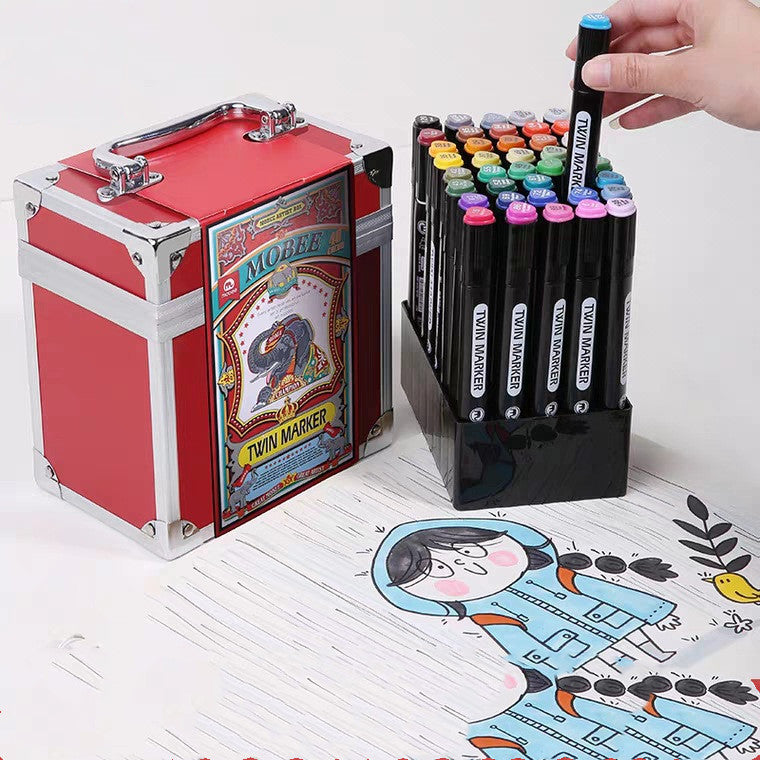 80 Colors Marker Gift Box