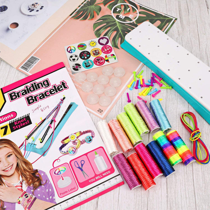 Girls Bracelet Making Craft Gift Box