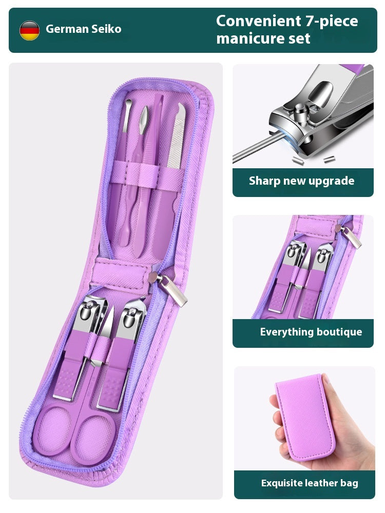 Nail Clippers Pedicure Tool Gift Bag