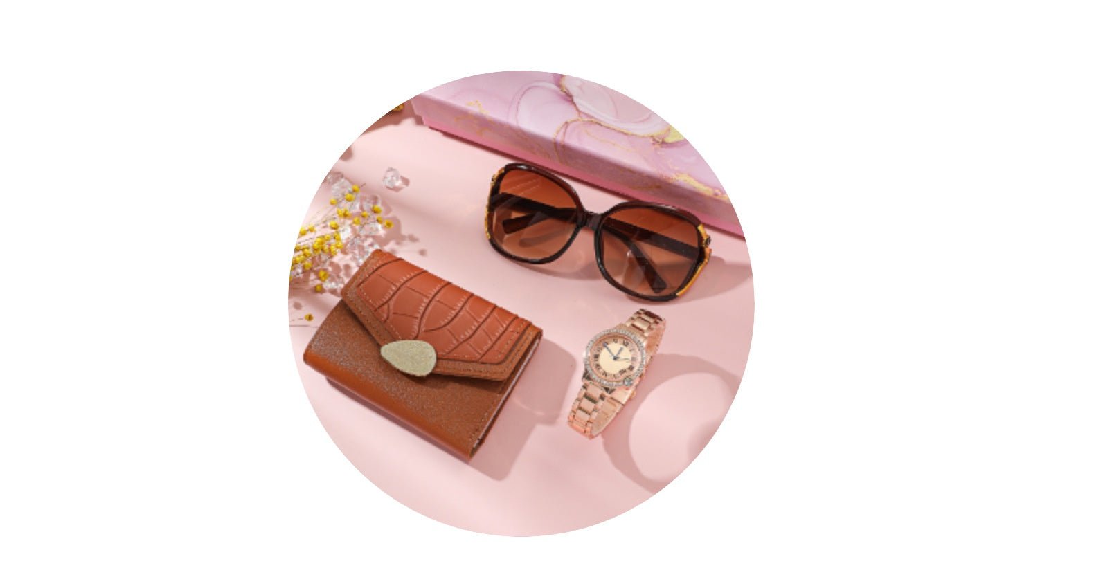 Household Fashion Good Sunglasses Wallet Women's Gift Box