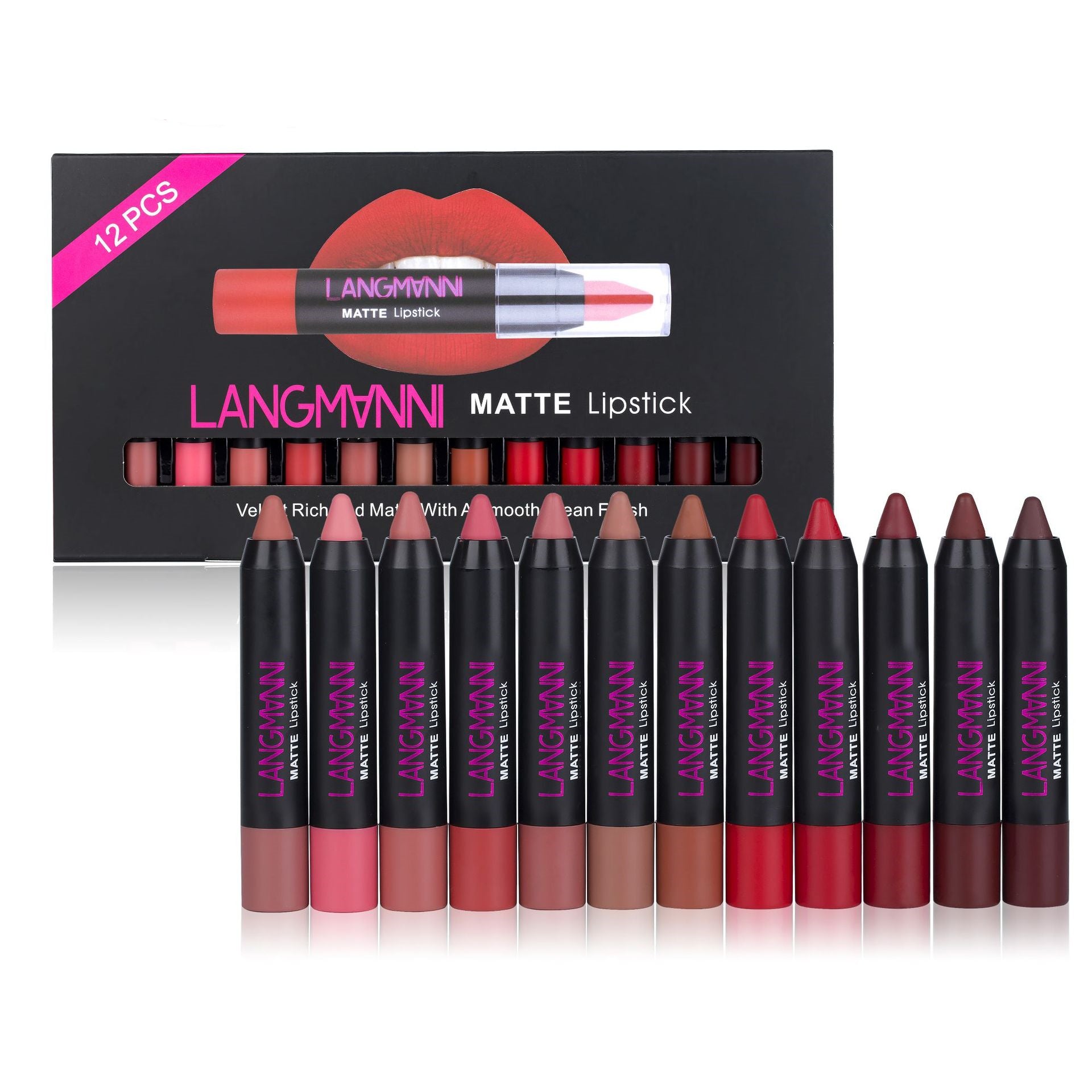 12 Lipstick Set Box