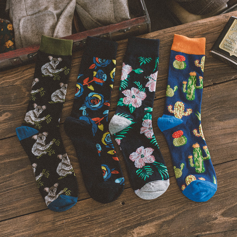 Men's Retro Socks Gift Box