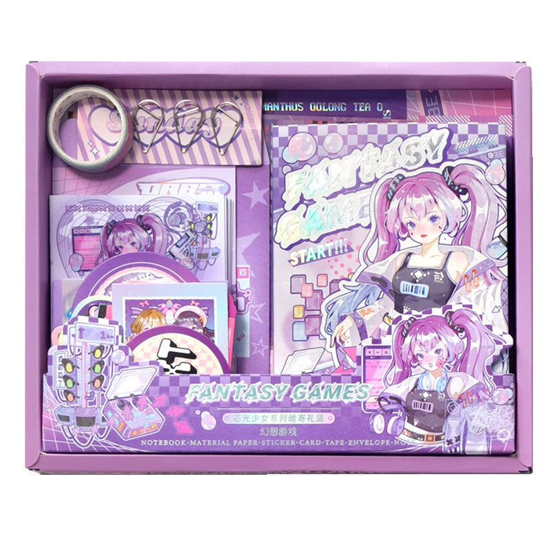 Stationery Hand Ledger Sticker Gift Box