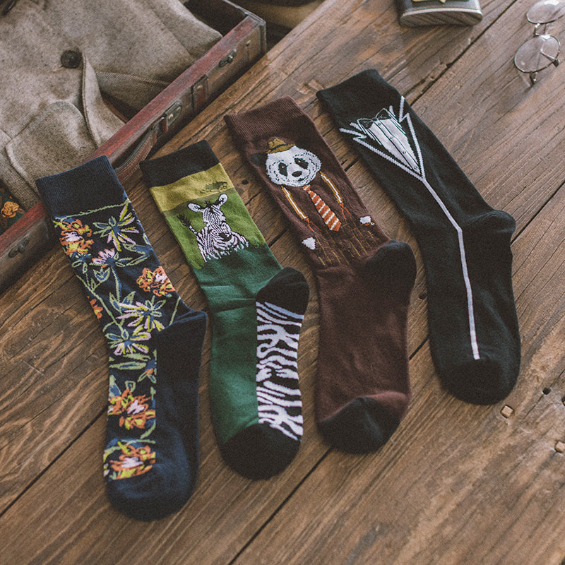 Men's Retro Socks Gift Box