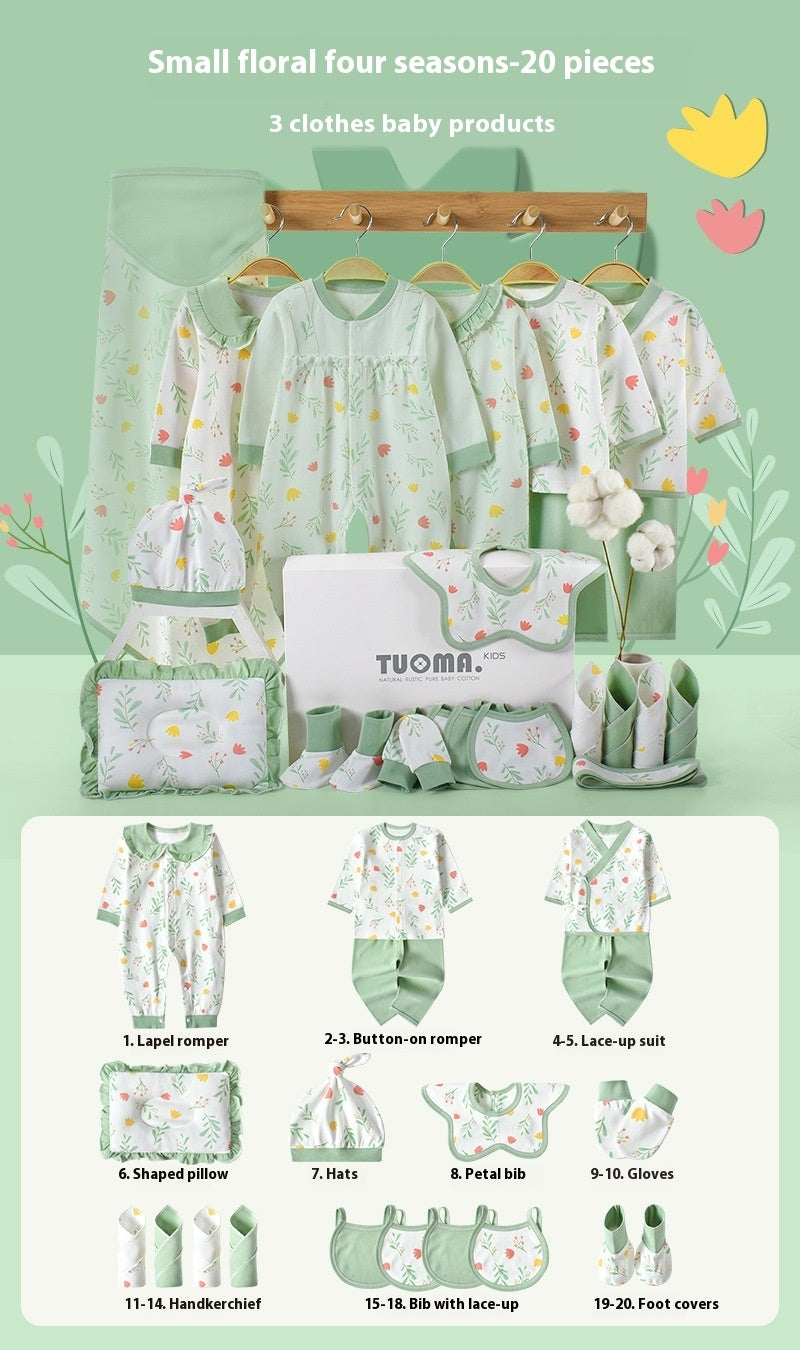 Babies Newborn Summer Thin Floral Gift Box