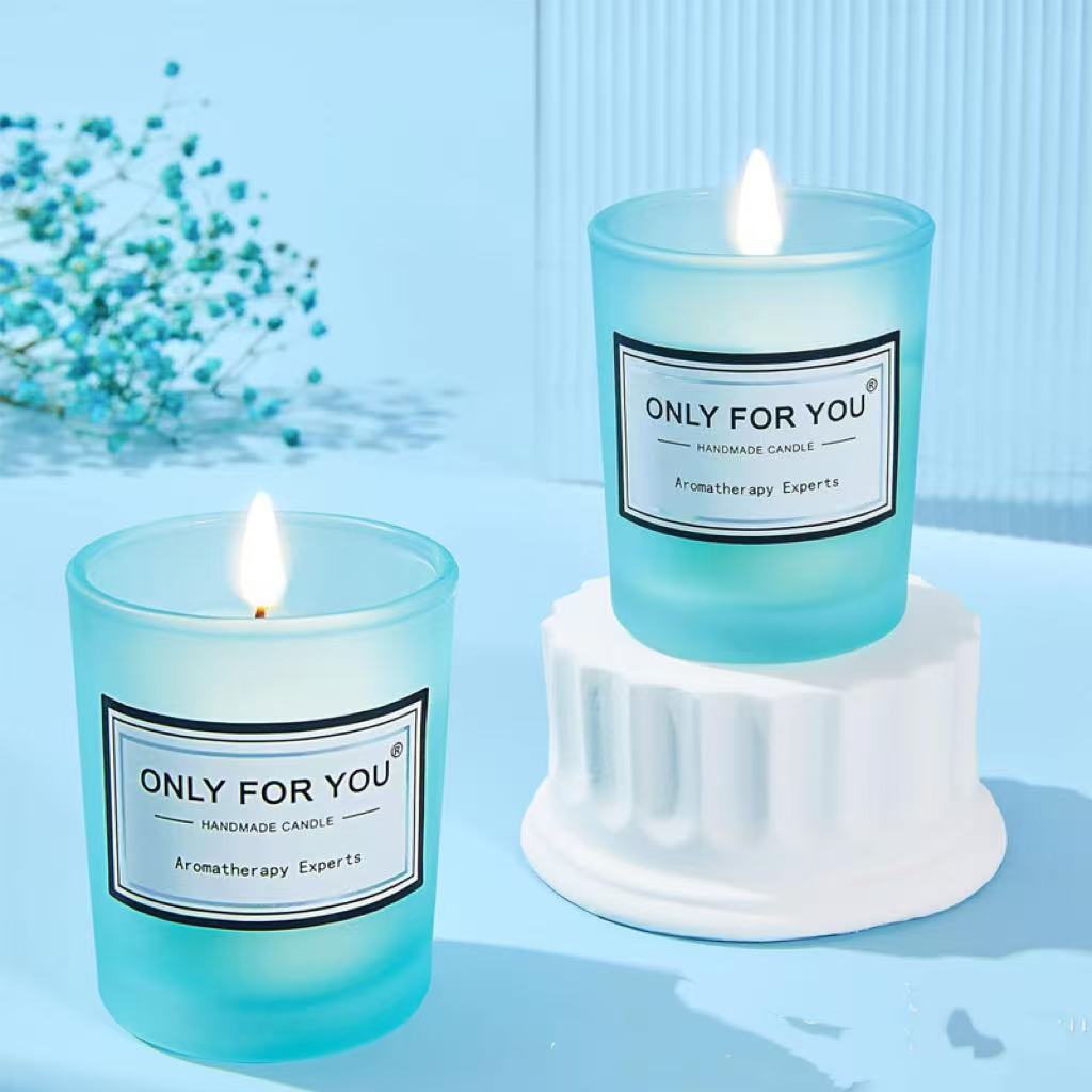 Blue Candle Bath Hand Gift Set