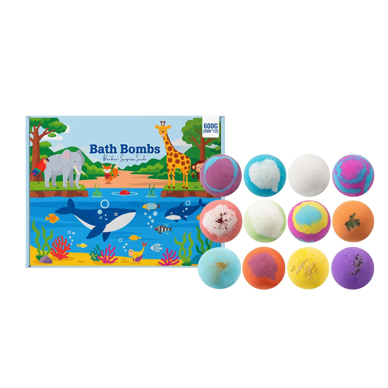Children's Surprise Bath Ball Box
