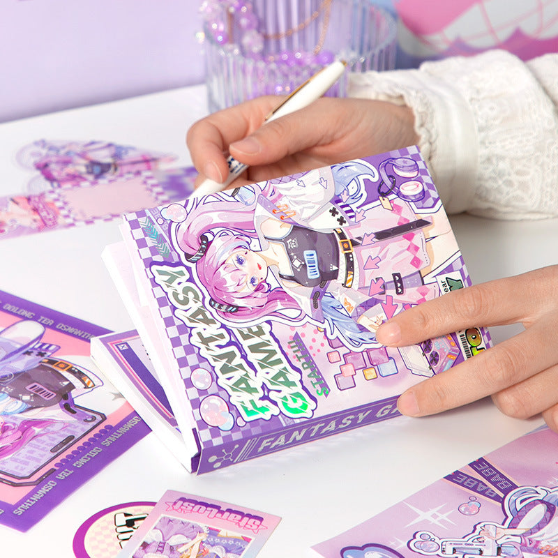 Stationery Hand Ledger Sticker Gift Box