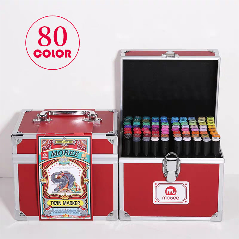 80 Colors Marker Gift Box