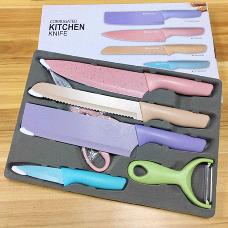 6 Piece Gift Box Household Knife Set