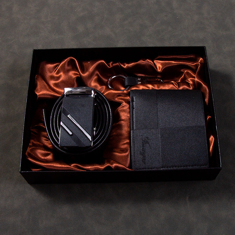 Men's Business Watch Belt Gift Basket