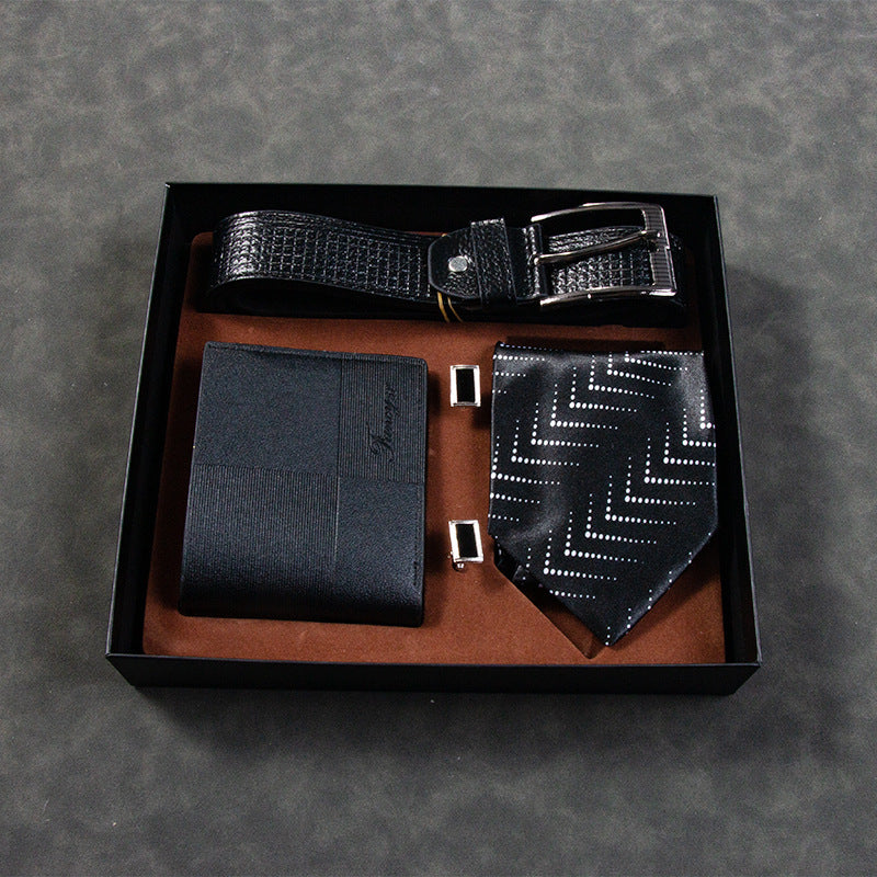 Men's Business Watch Belt Gift Basket