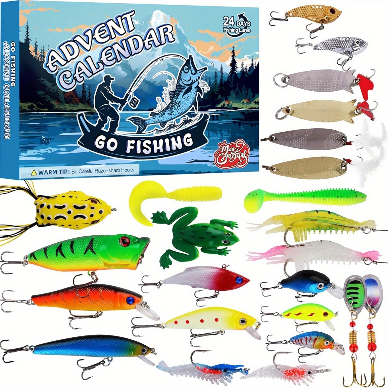 Fishing Lure Gift Box for Fishing Lovers
