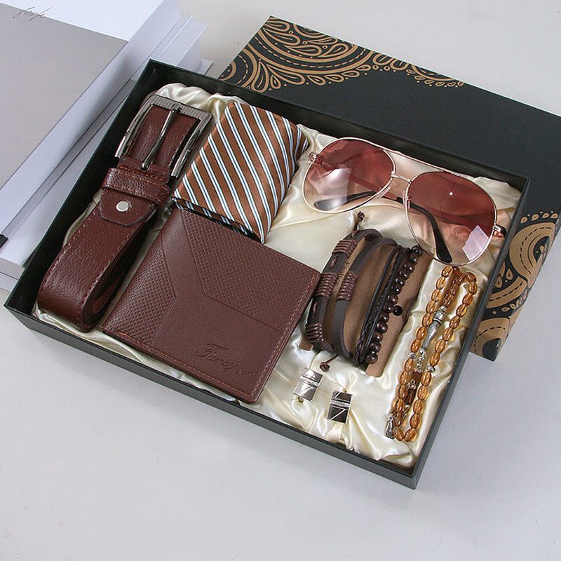 Men's Business Watch Belt Gift Basket