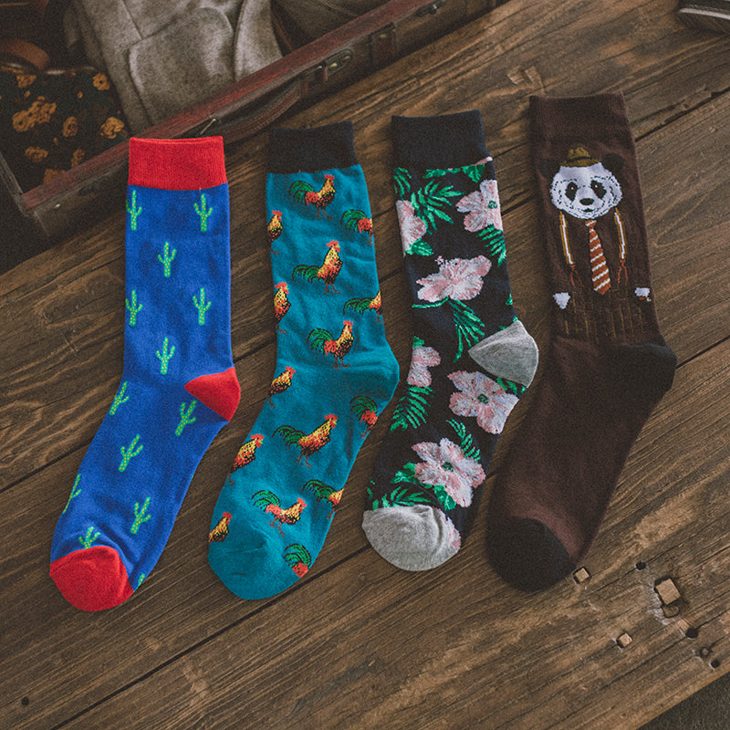 Men's Retro Socks Gift Box