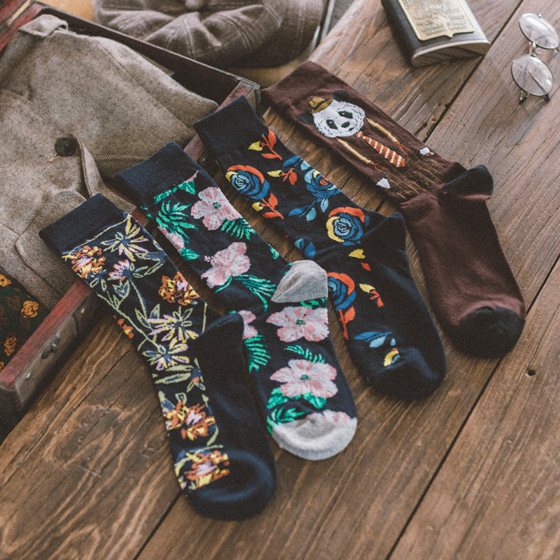 Men's Retro Socks Gift Box