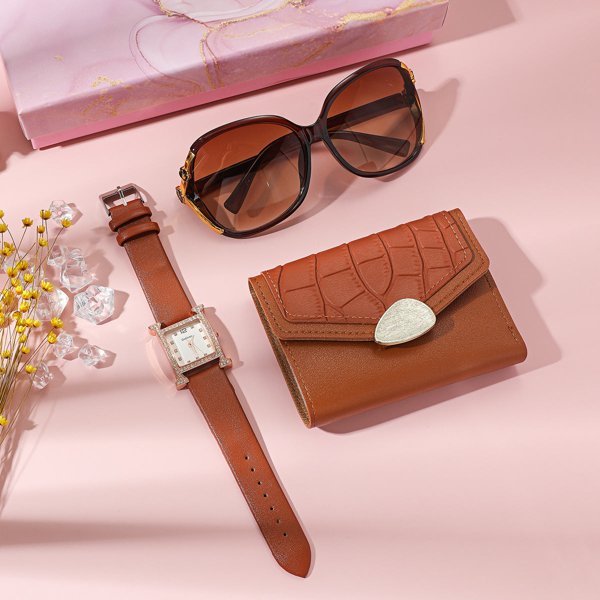 Household Fashion Good Sunglasses Wallet Women's Gift Box