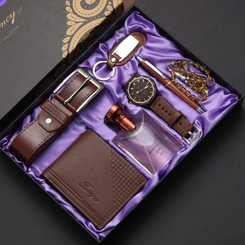 Men's Business Watch Belt Gift Basket