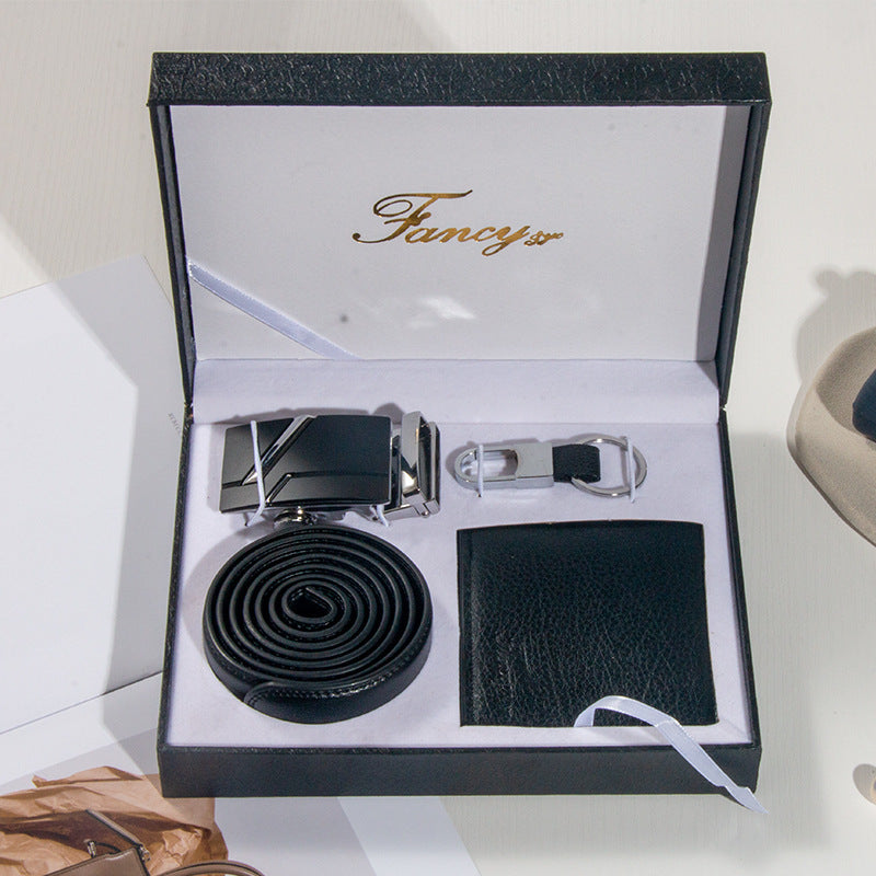 Men's Business Watch Belt Gift Basket