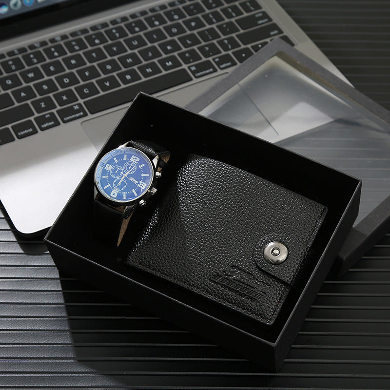 Men's Business Watch Belt Gift Basket