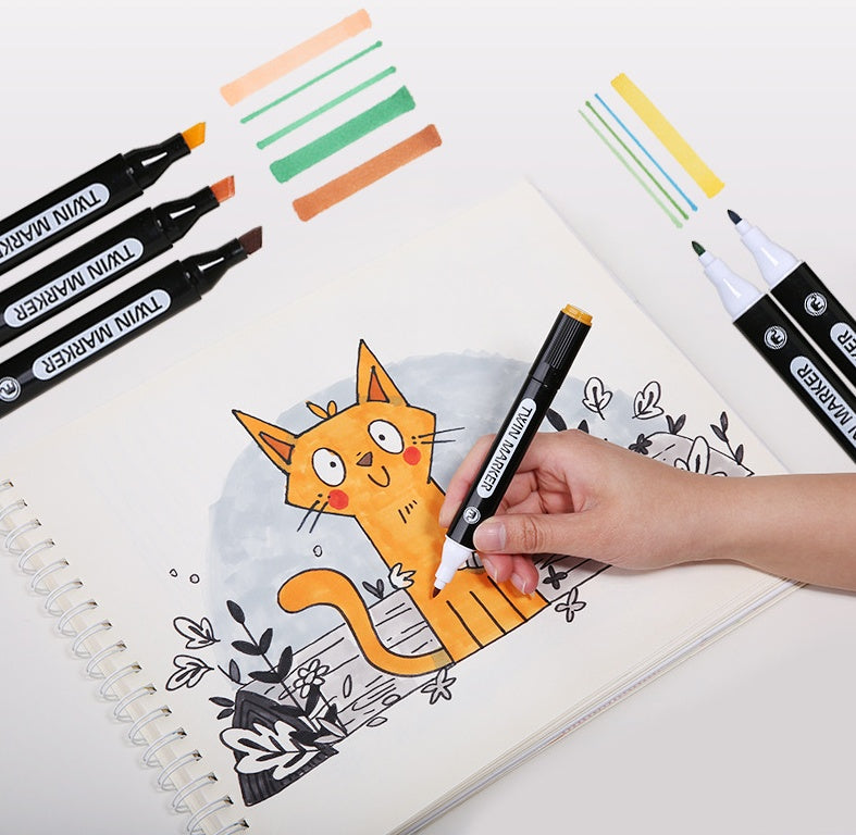 80 Colors Marker Gift Box
