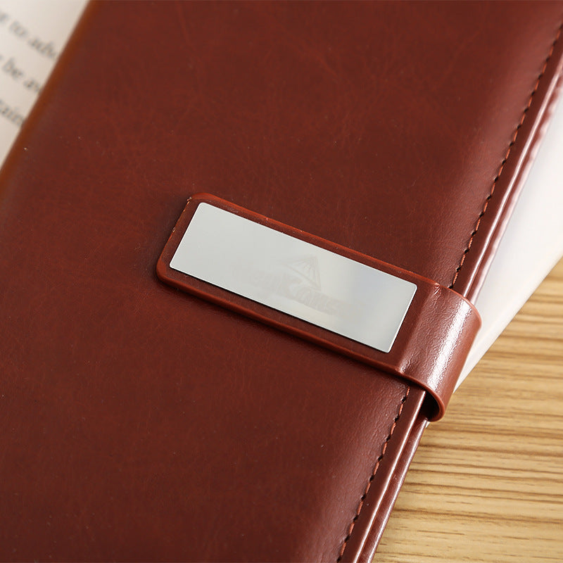 Notebook Signature Pen Keychain Business Card Holder Four-piece Set Gift Box