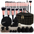 Cosmetic Bag Makeup Brush Set of 47pcs