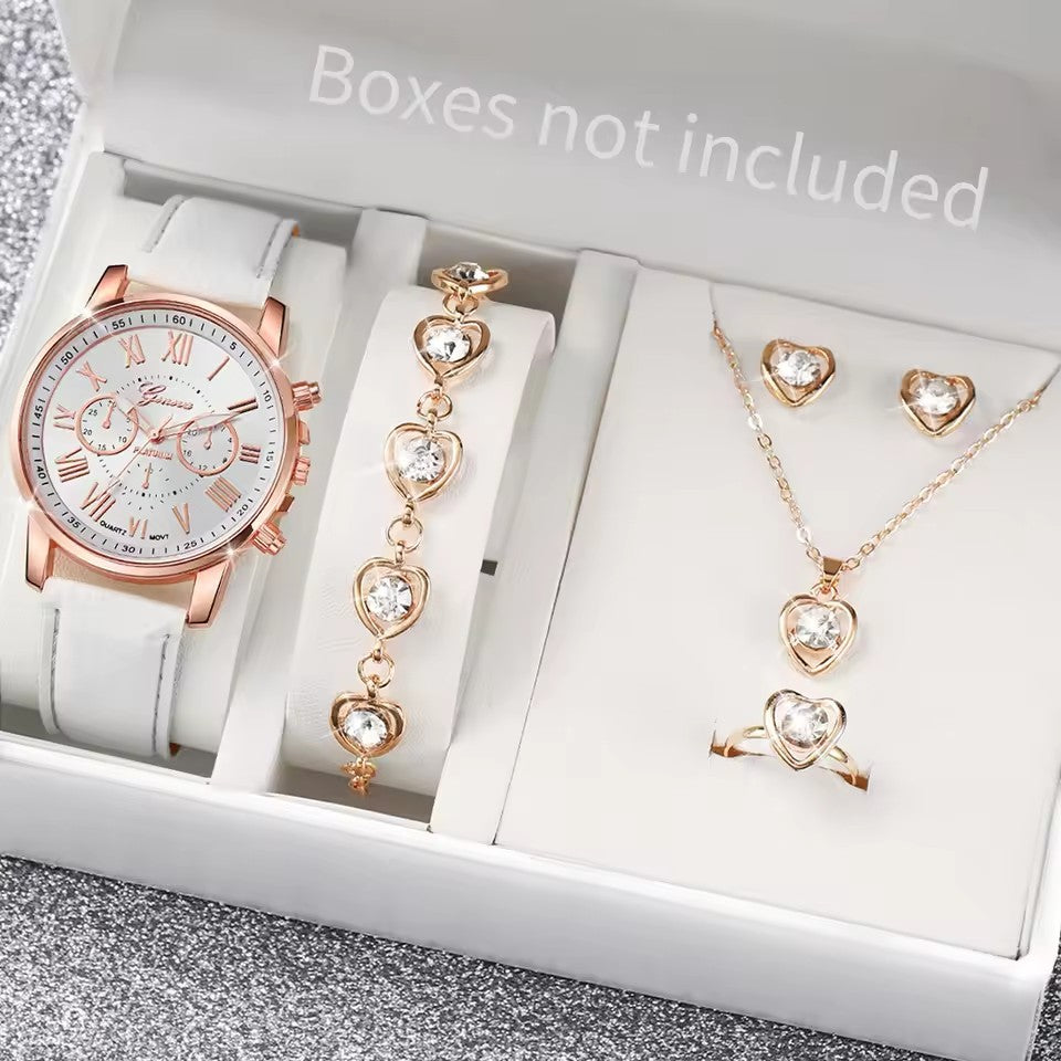 Women's Belt Watch Love Jewelry Gift Box