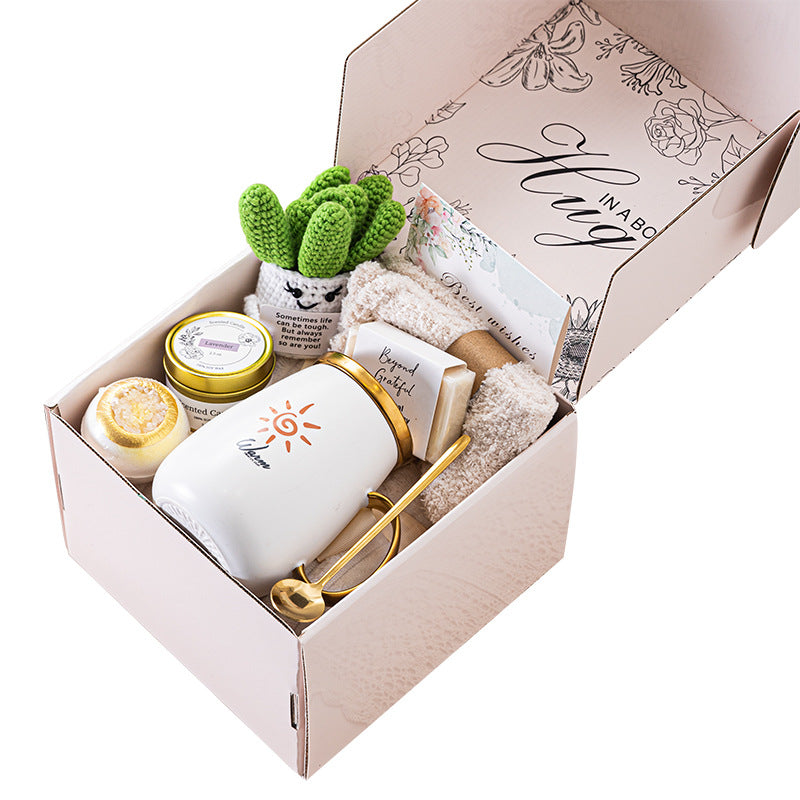 Blanket Bath & Spa Set Aromatherapy Candle Gift Set