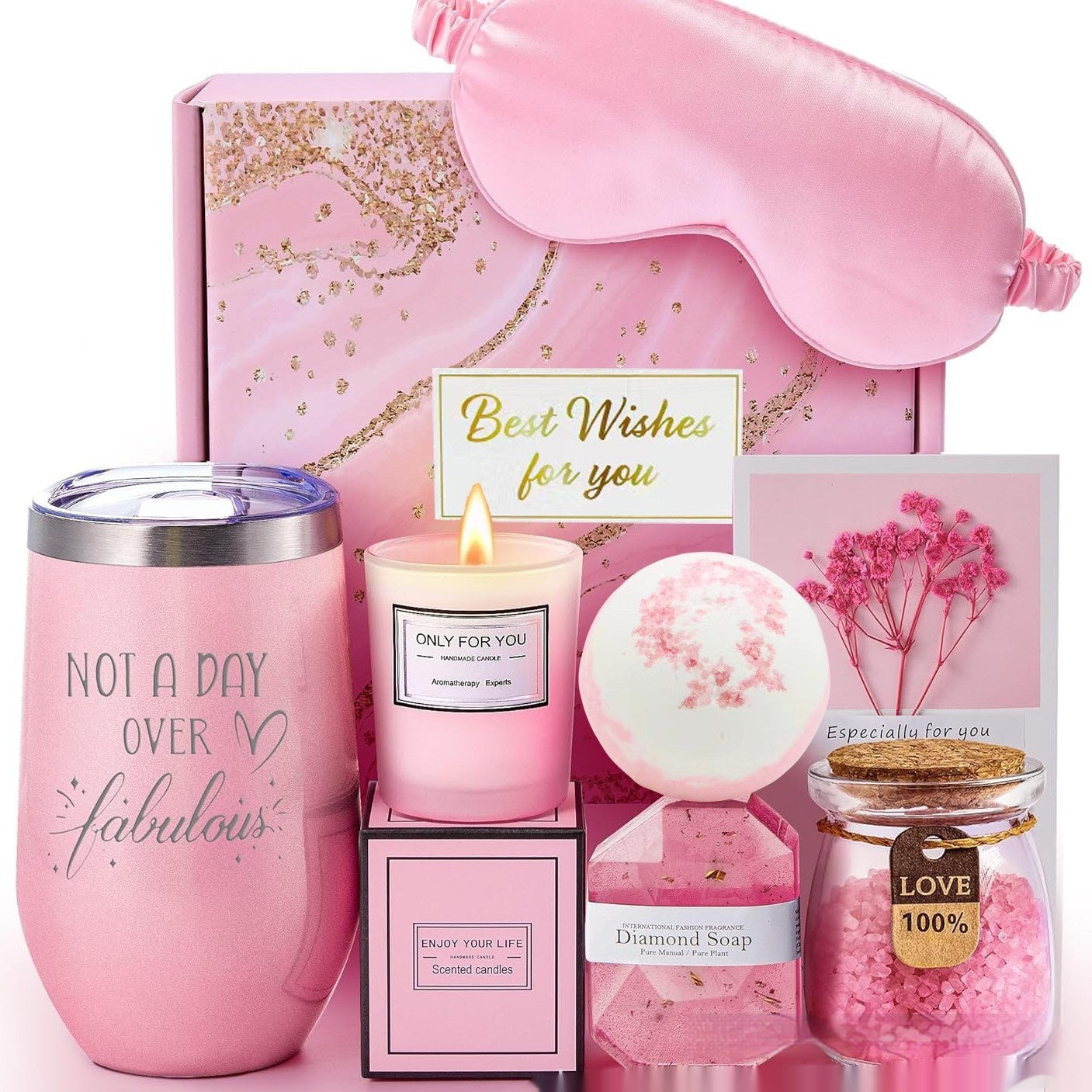 Hand Gift Candle Gift Set