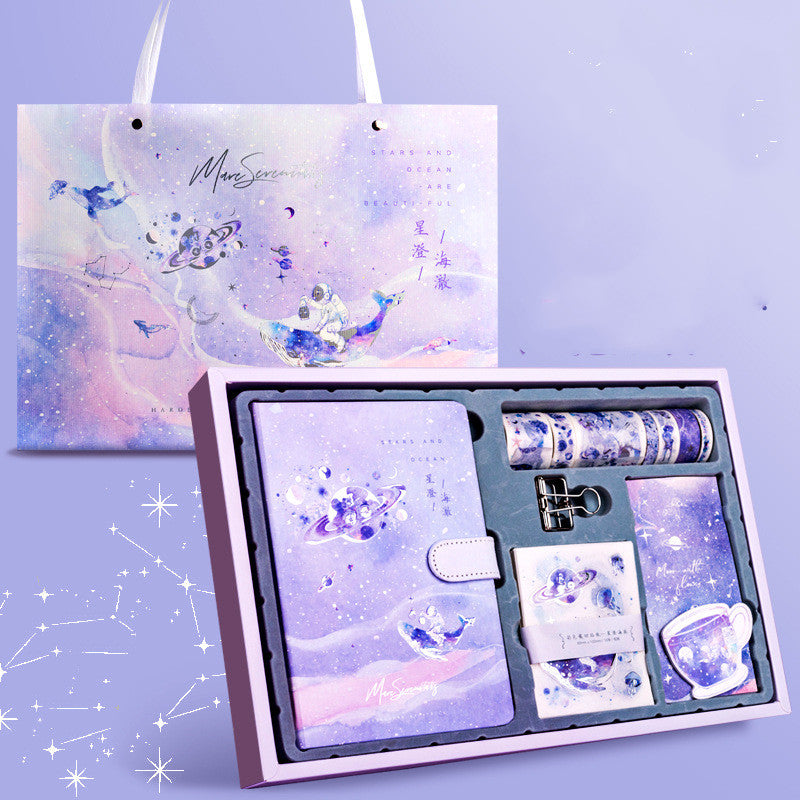 Cute Loose-leaf Journal Book Gift Box