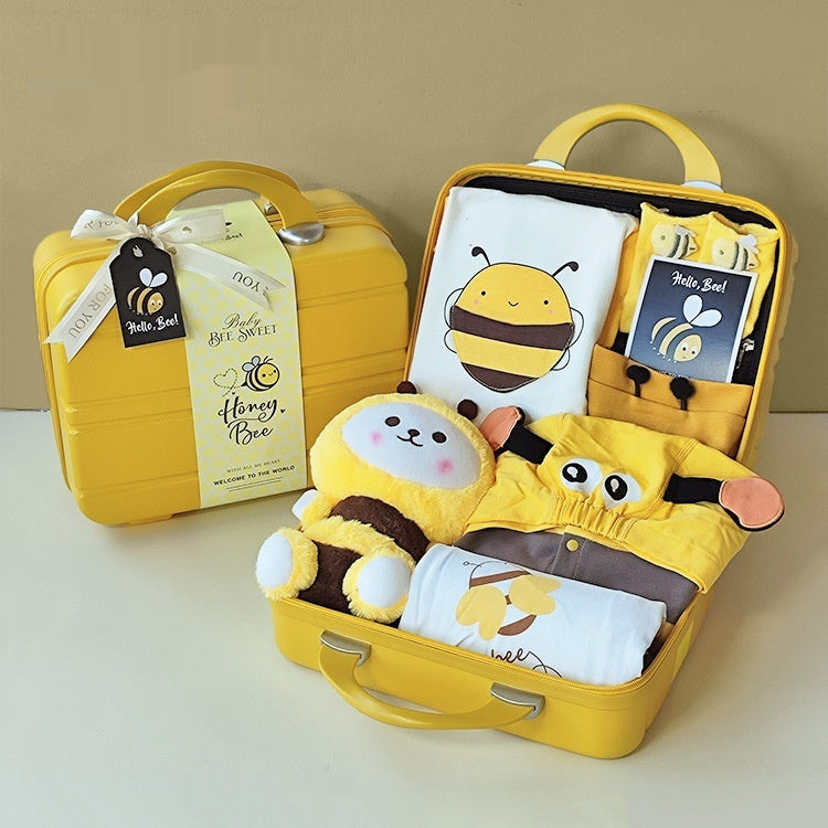 Baby Gift Basket Little Bee Newborn Baby Pure Cotton