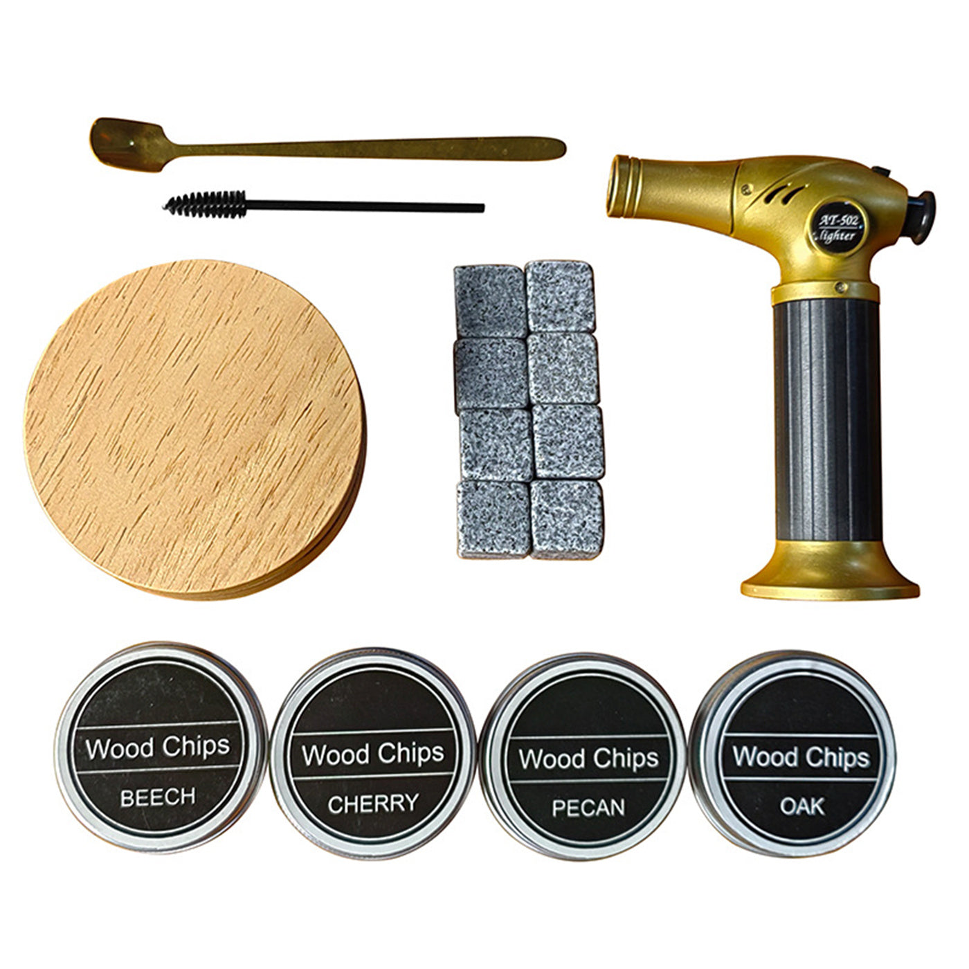 Wooden Cocktail Smoke Maker Gift Box