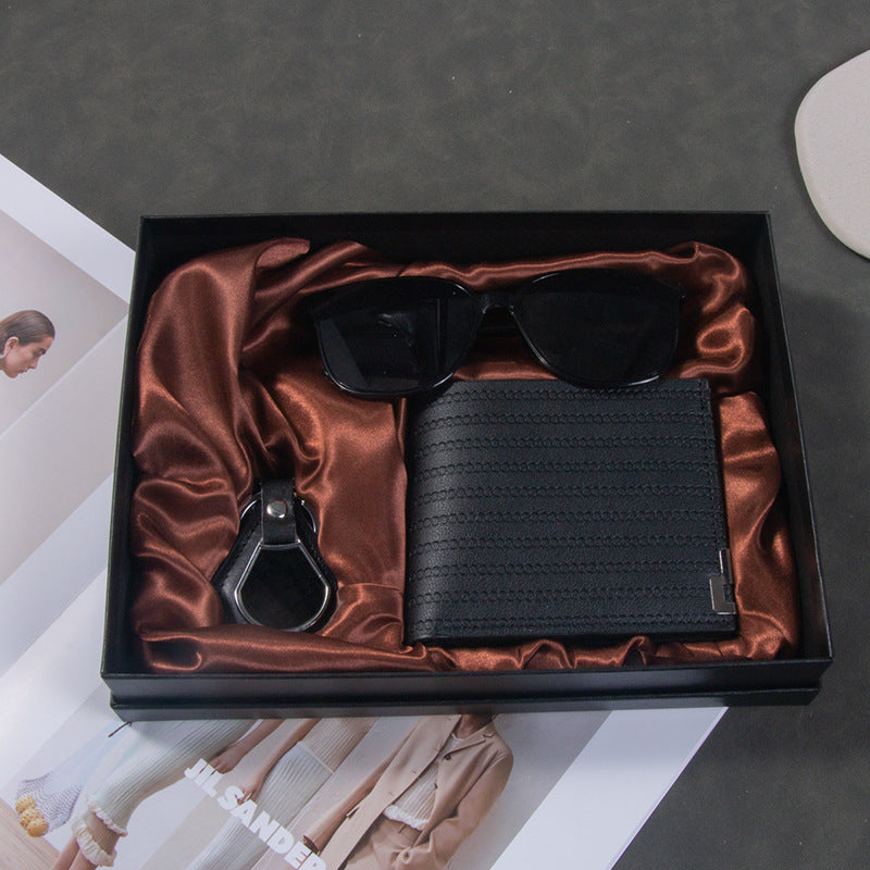 Men's Business Watch Belt Gift Basket
