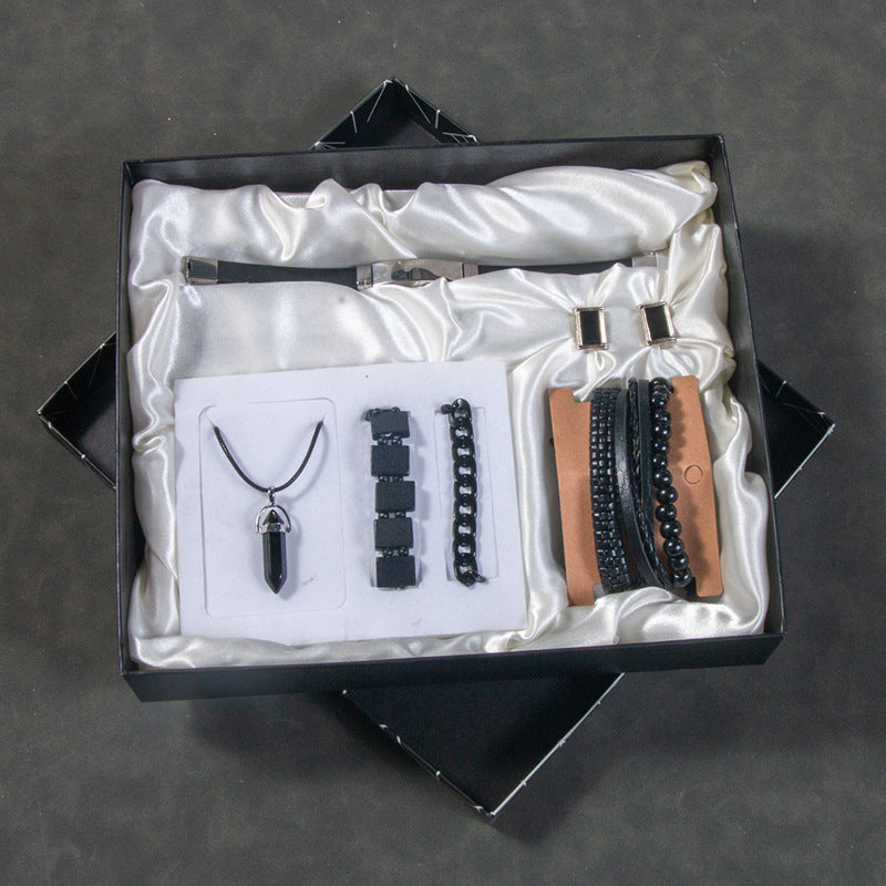 Men's Business Watch Belt Gift Basket