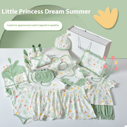Babies Newborn Summer Thin Floral Gift Box