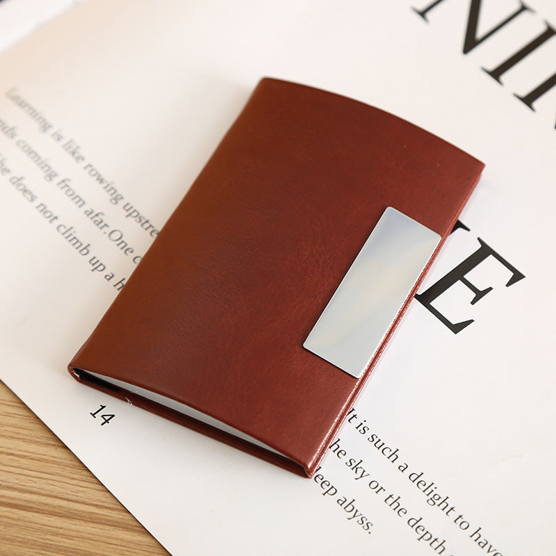 Notebook Signature Pen Keychain Business Card Holder Four-piece Set Gift Box