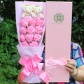 Bear Soap Flower Bundle Gift Box
