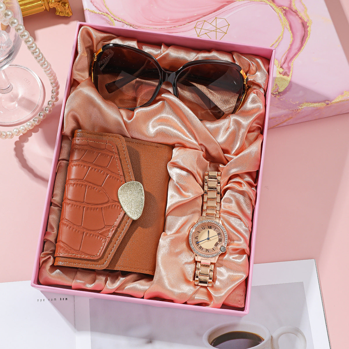 Household Fashion Good Sunglasses Wallet Women's Gift Box