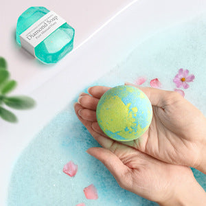 Blue Candle Bath Hand Gift Set
