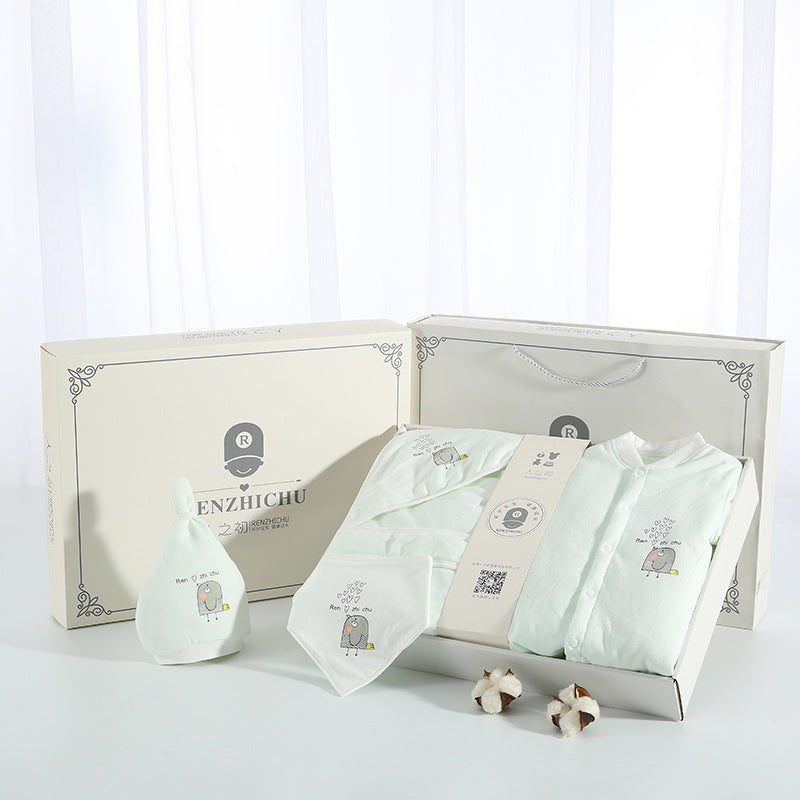 Newborn One-piece Cotton Gift Box