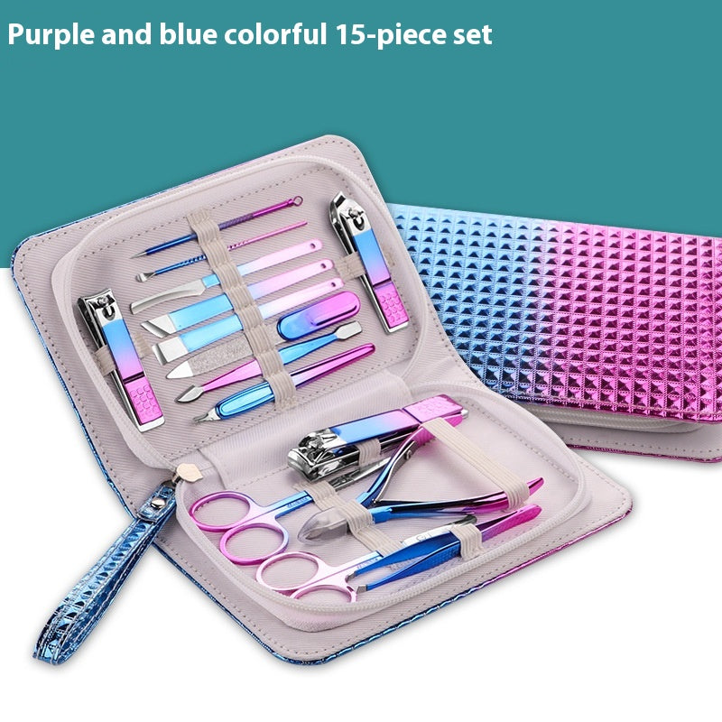 Nail Clippers Pedicure Tool Gift Bag