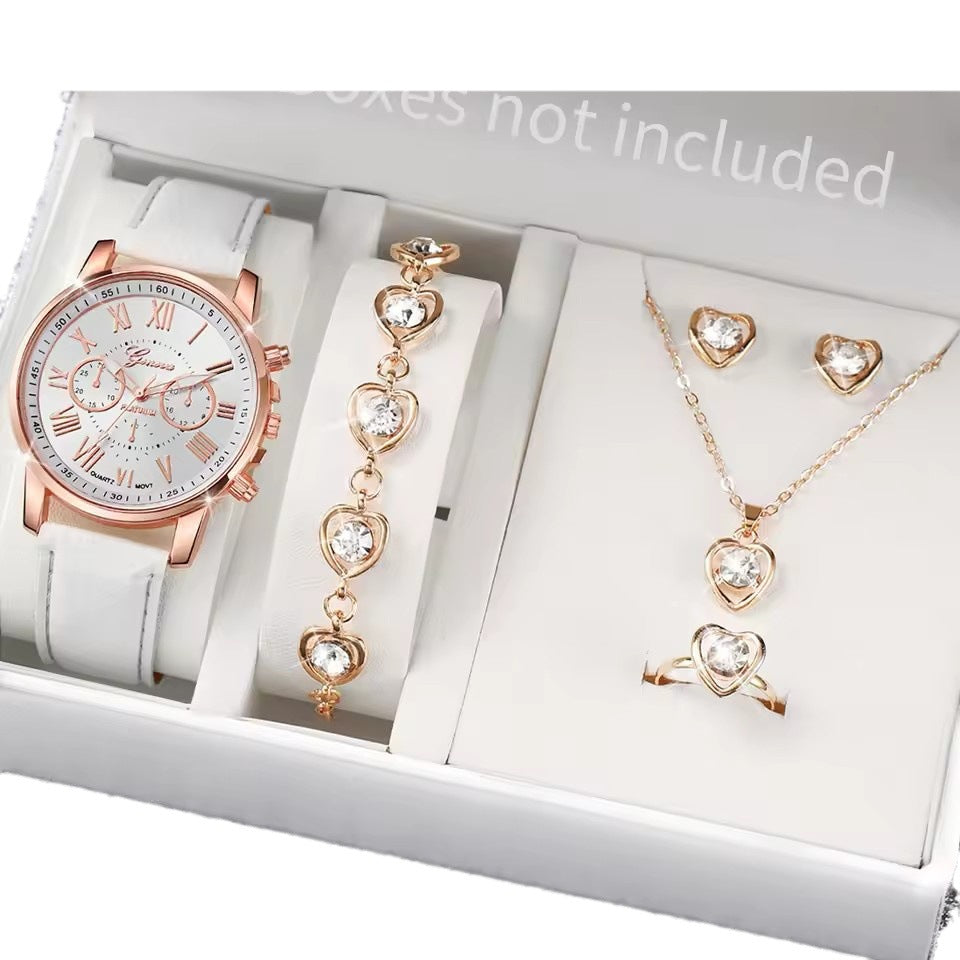 Women's Belt Watch Love Jewelry Gift Box