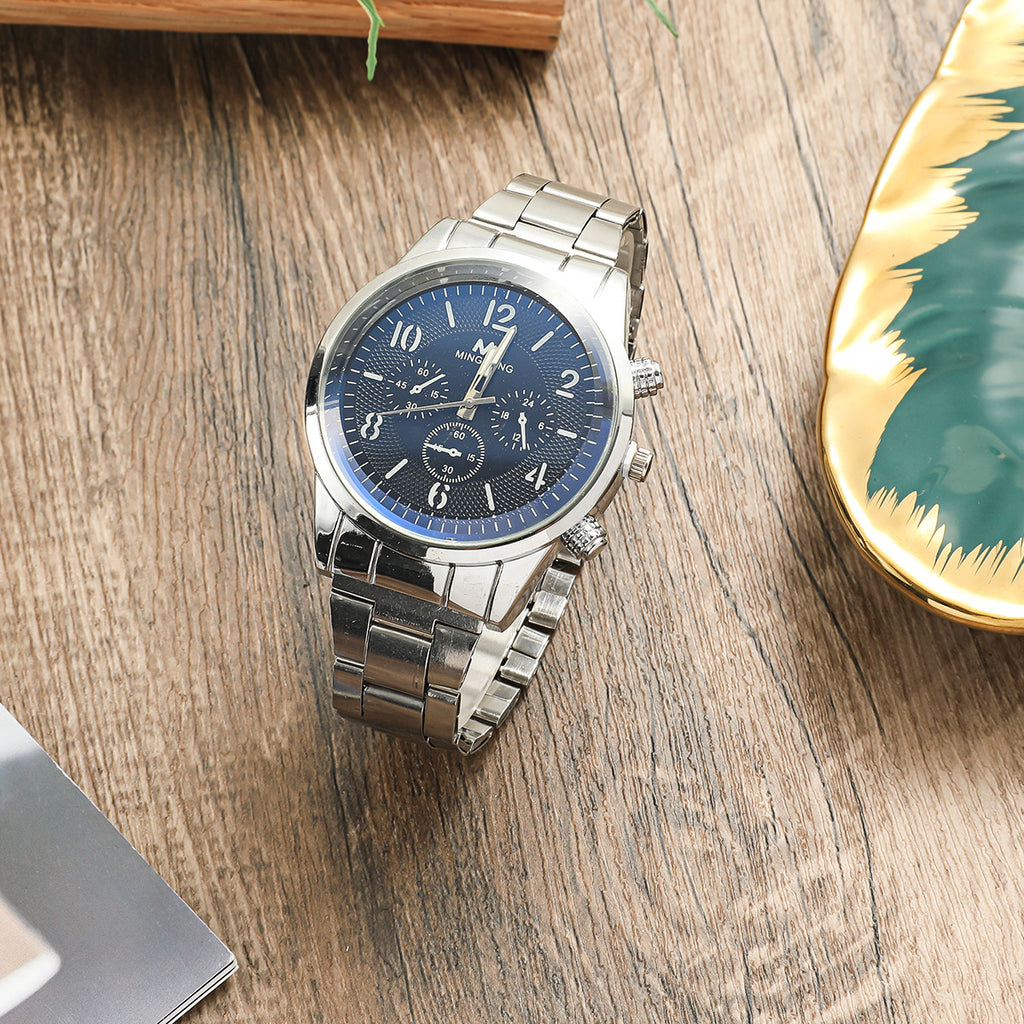 Men's Business Bracelet & Necklace Watch Basket